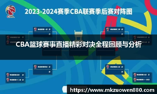 CBA篮球赛事直播精彩对决全程回顾与分析