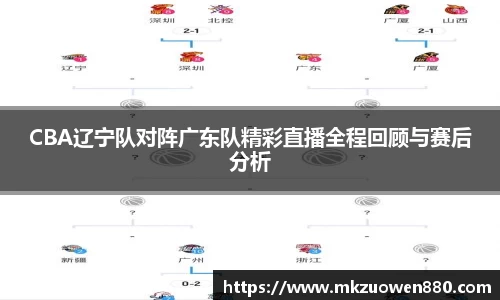 CBA辽宁队对阵广东队精彩直播全程回顾与赛后分析